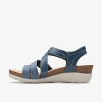 Calenne Clara Leather Blue Combi