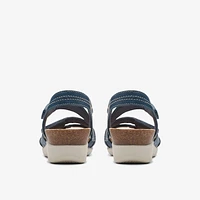Calenne Clara Leather Blue Combi