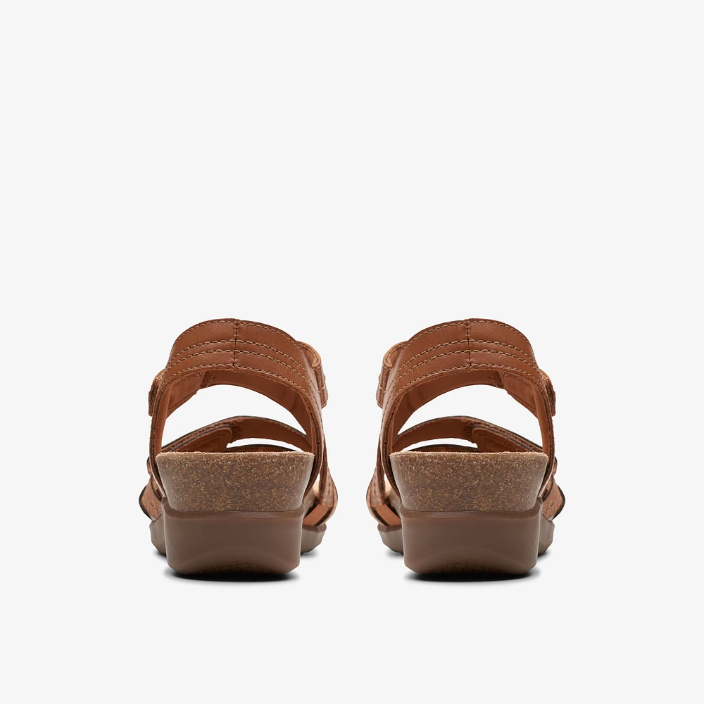 Calenne Clara Leather Tan Combi
