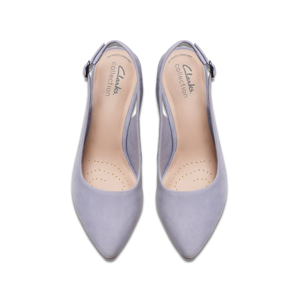 Kataleyna Step Blue Grey Suede