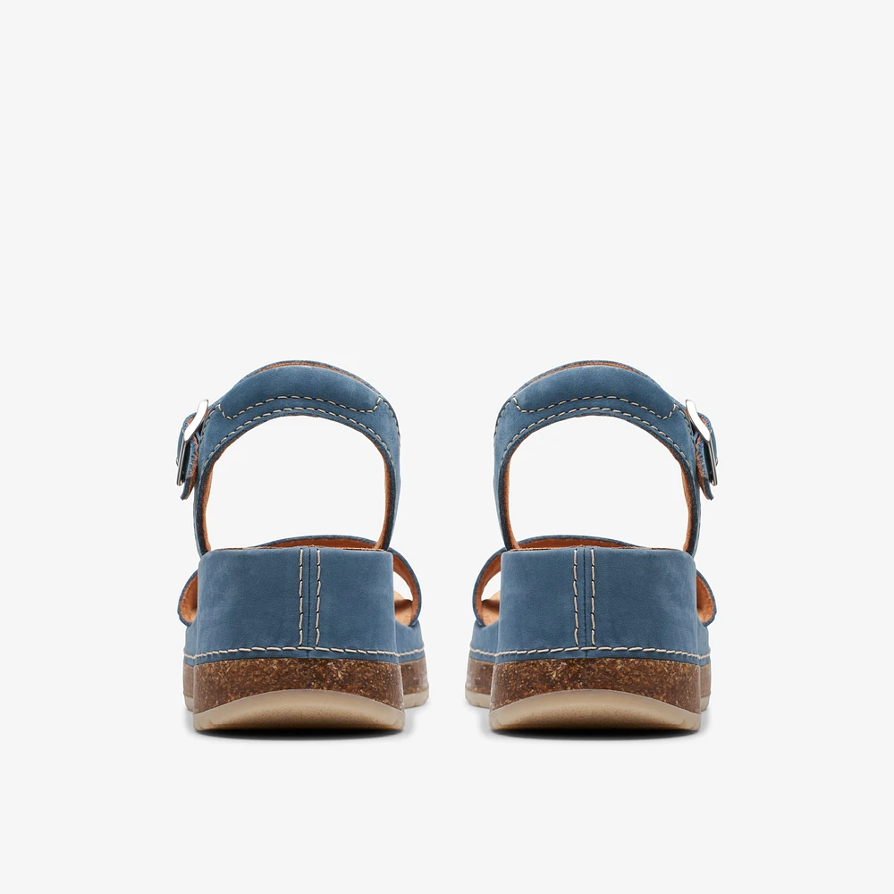 Kassanda Lily Blue Nubuck