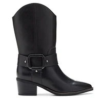 Morzine Rise Leather Black
