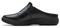 Caroline Bay Leather Black
