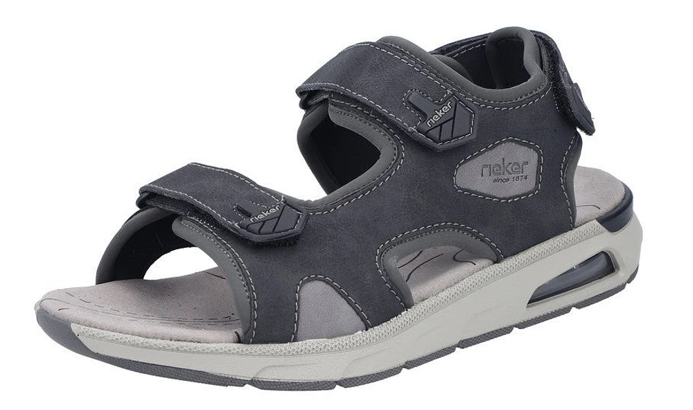 Black Velcro Sandal