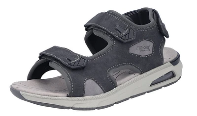 Black Velcro Sandal