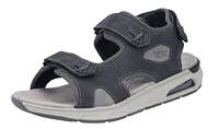 Black Velcro Sandal