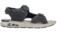 Black Velcro Sandal