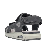 Black Velcro Sandal