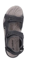 Black Velcro Sandal