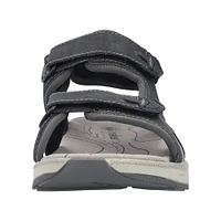 Black Velcro Sandal