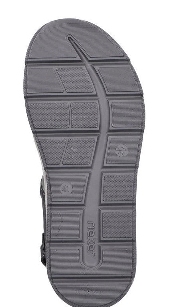 Black Velcro Sandal