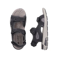 Black Velcro Sandal