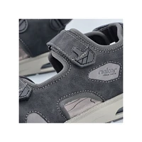 Black Velcro Sandal