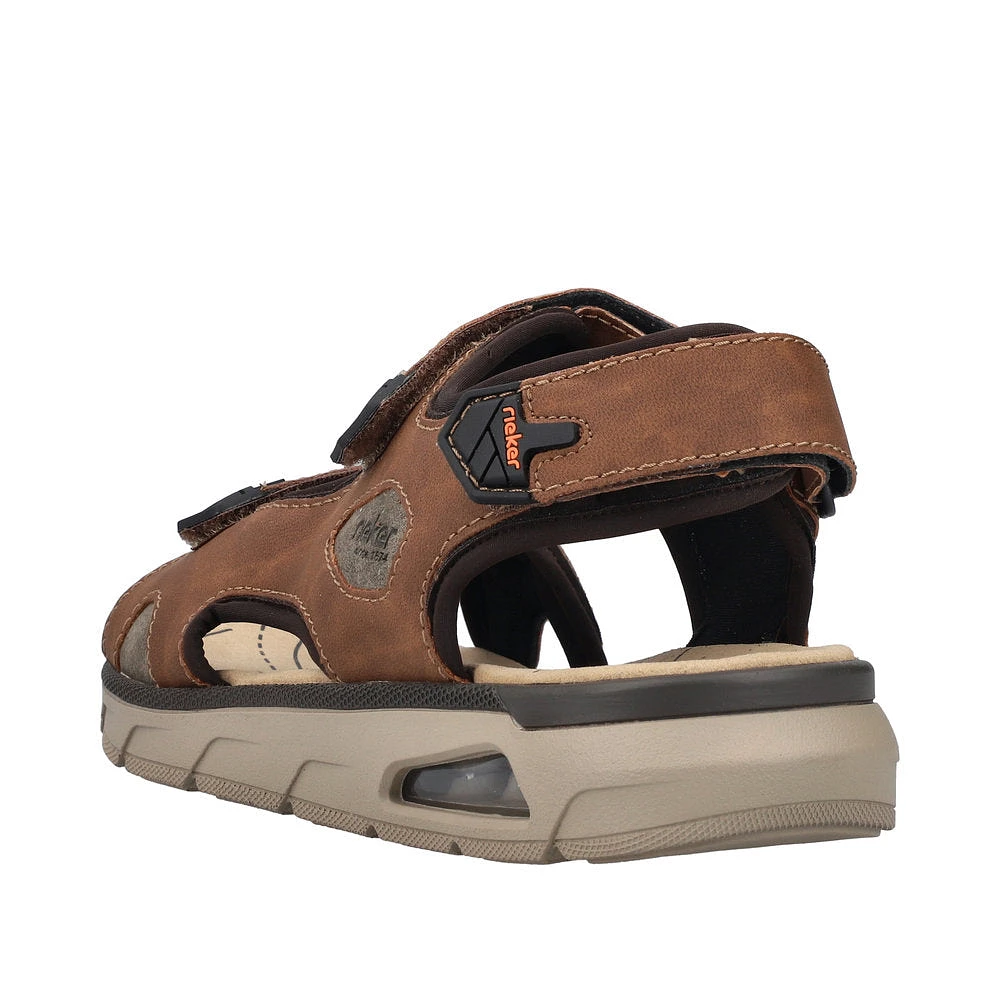 Brown Velcro Sandal