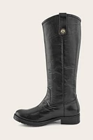 40056-black - Waxy Burnished Leather Black