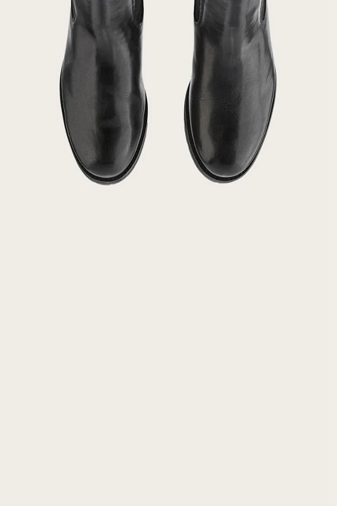 40059-black - Waxy Burnished Leather Black
