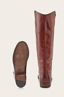40065-mahogany - Waxy Burnished Lthr Brown