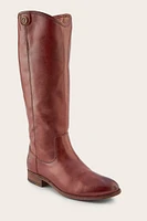 40065-mahogany - Waxy Burnished Lthr Brown