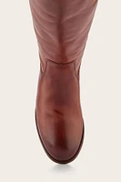 40065-mahogany - Waxy Burnished Lthr Brown