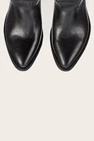 40190-black - Soft Tumbled Leather Black