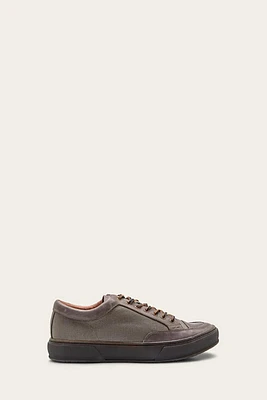 40288-charcoal - Lea Oxford Canvas Brown
