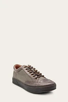 40288-charcoal - Lea Oxford Canvas Brown