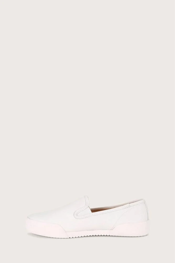 40466-white - Burnished Waxy Leather White
