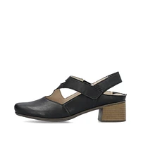 Black Closed Toe Sandal