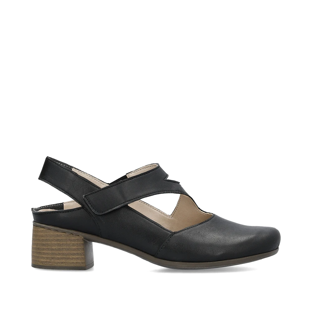 Black Closed Toe Sandal