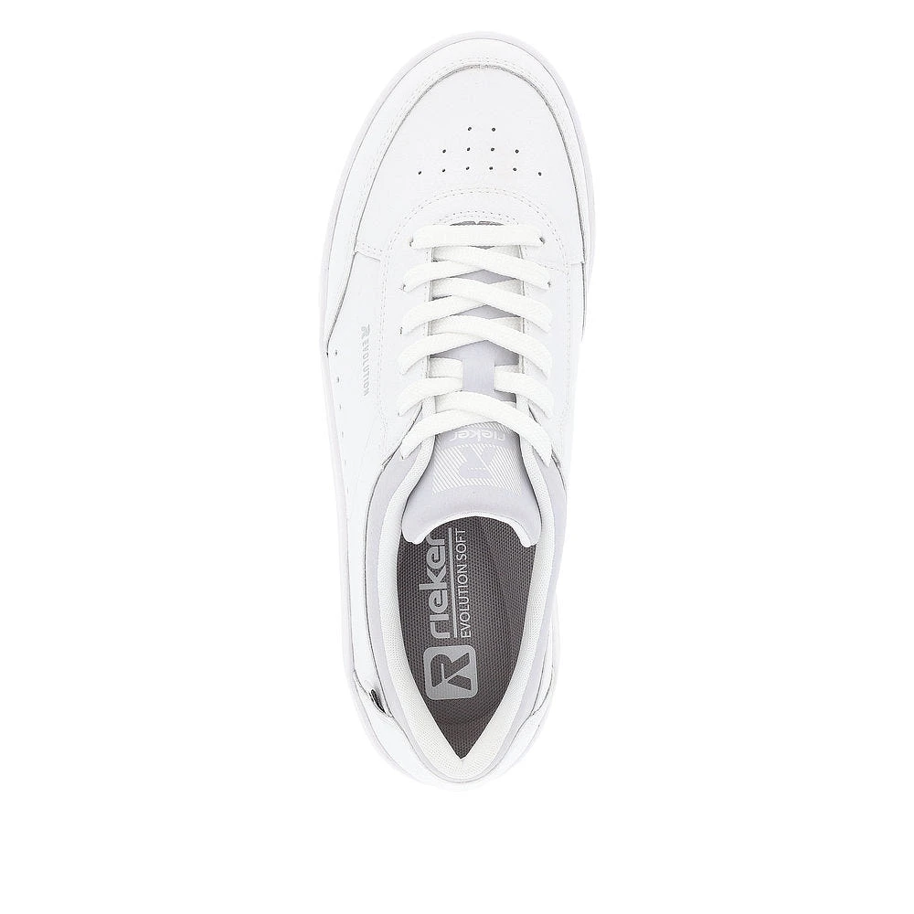 White Lace Up