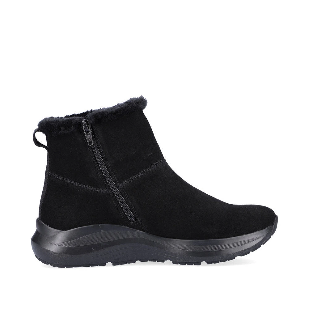 Black Slip On Boot