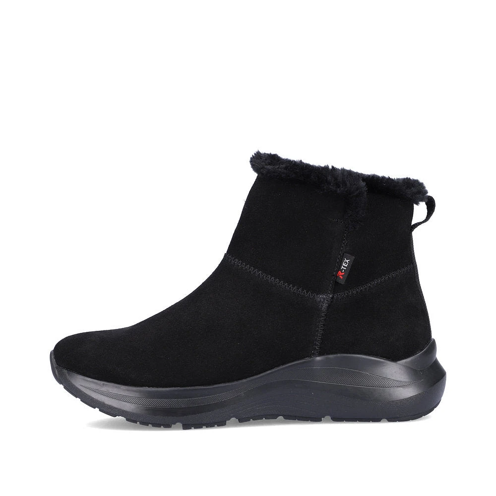 Black Slip On Boot