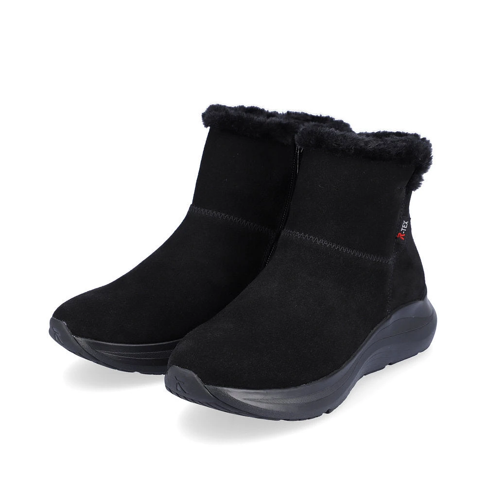Black Slip On Boot