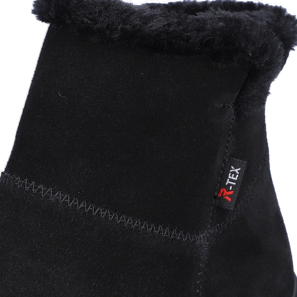 Black Slip On Boot