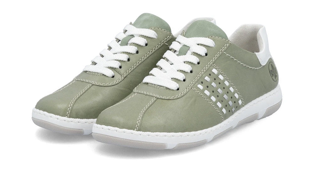 Mint Lace Up