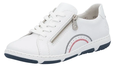 White Lace Up