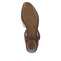 Cream Closed Toe Sandal