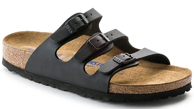 Florida Soft Footbed Birko-flor Black - Regular Fit