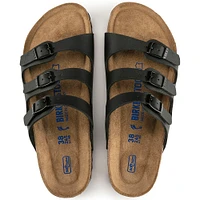 Florida Soft Footbed Birko-flor Black - Regular Fit