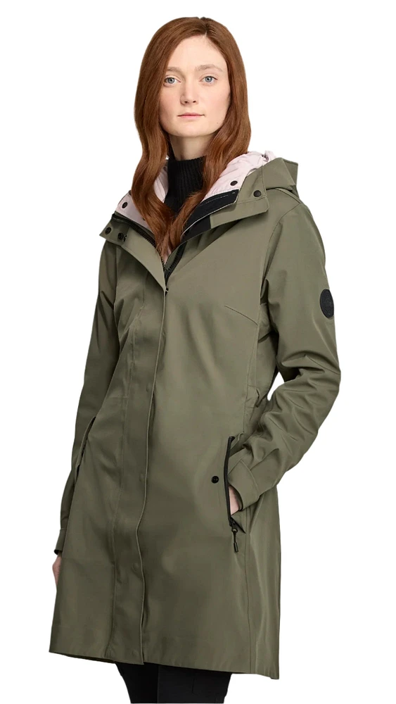 Women's Cardero Rain Jacket - BD Smokey Sage