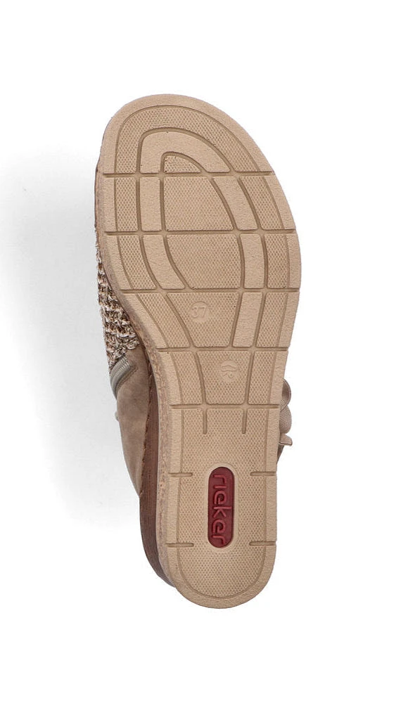Pink Wedge Perf Sandal