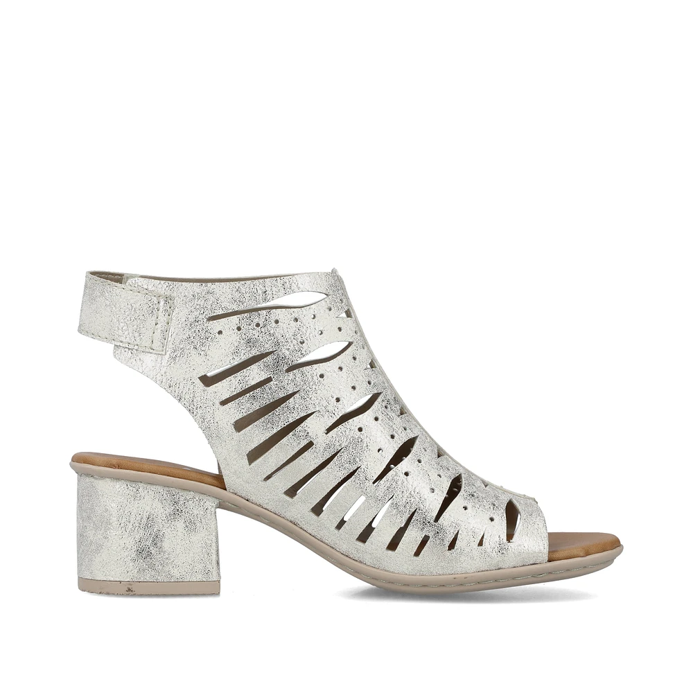 Beige Gold Dress Sandal