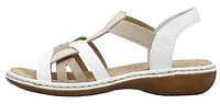 White Sling Back