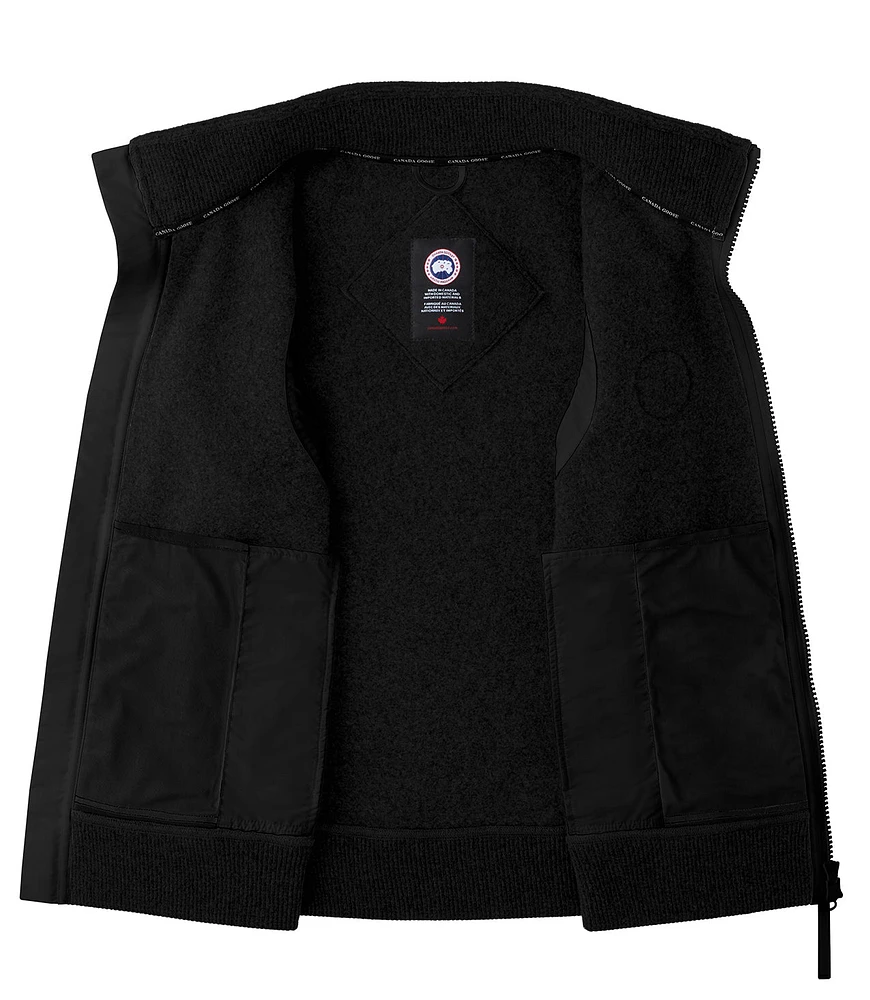 Mersey Fleece Vest Black