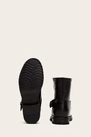 70923-blk - WP Smth Vint Lthr Shrling Black
