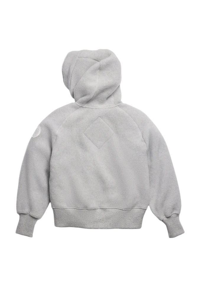 Women's Chilliwack Fleece Bomber - Humanature Silverbirch Heather