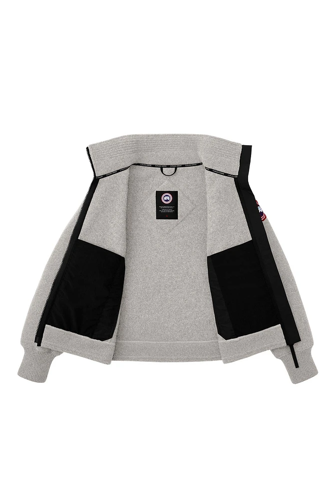 Severn Fleece Jacket Mist Grey
