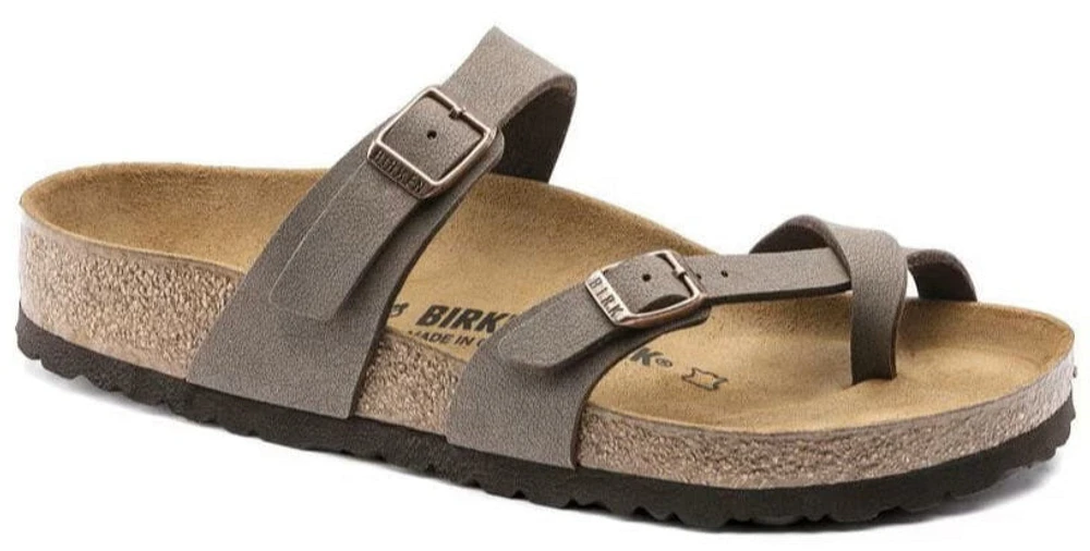 Mayari Birko-flor Mocha - Regular Fit