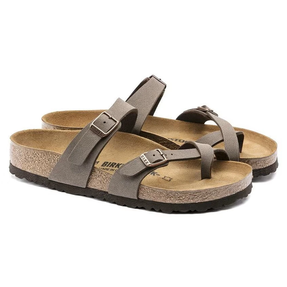 Mayari Birko-flor Mocha - Regular Fit