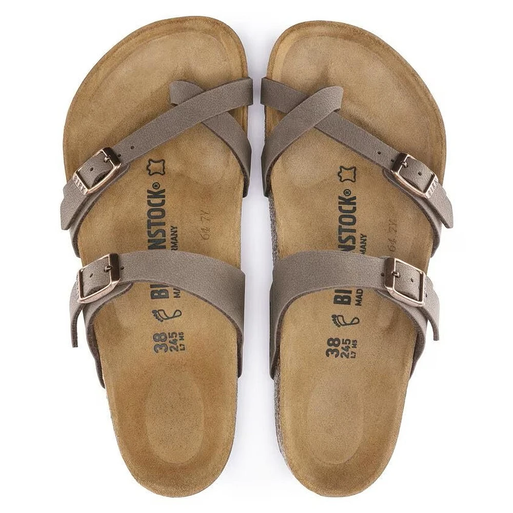 Mayari Birko-flor Mocha - Regular Fit